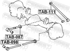 For FEBEST TAB-087 REAR LEVER