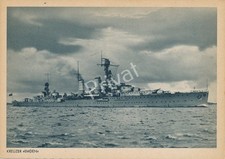 Photo WW2 Kriegsmarine Cruiser
