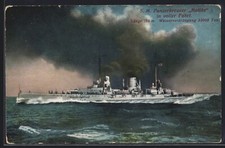 Postcard SM armoured cruiser