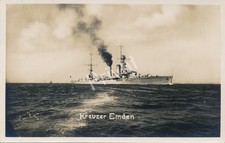 Photo WW2 Kriegsmarine Cruiser
